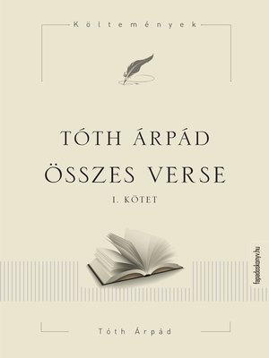 cover image of Tóth Árpád összes verse I.